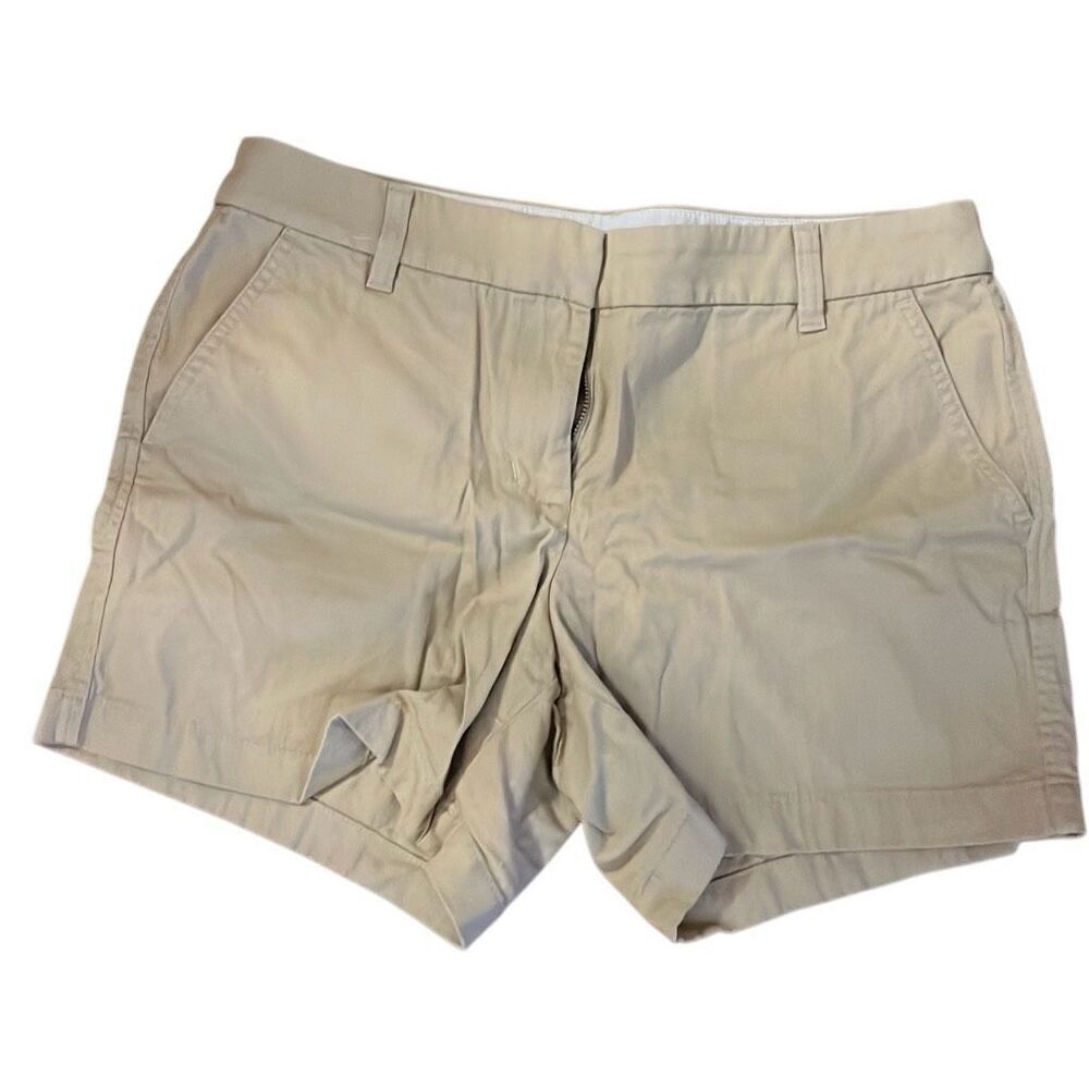 J.Crew khaki shorts size 8, barely worn
